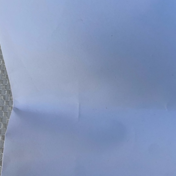 Sandro 2 Empty Gift Bags 1 Tan 1 White 13" x 11.5 - Picture 13 of 15